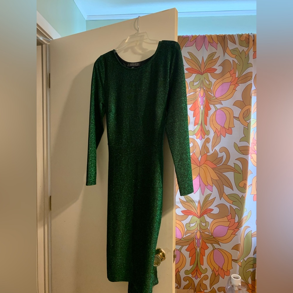 Eloquii Sparkly Cocktail Dress